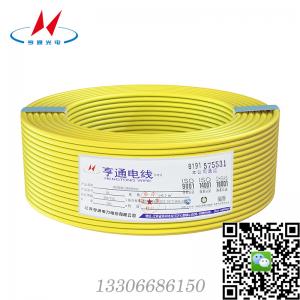 WDZB-BYJ2.5 亨通輻照交聯(lián)聚烯烴絕緣無(wú)鹵低煙阻燃電纜電線(xiàn)